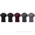 Men Breathable Quick Dry Running Gym T Shirt